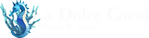 Logo del Centro de Buceo, turismo, entretenimiento y conservación La Dolce Coral
